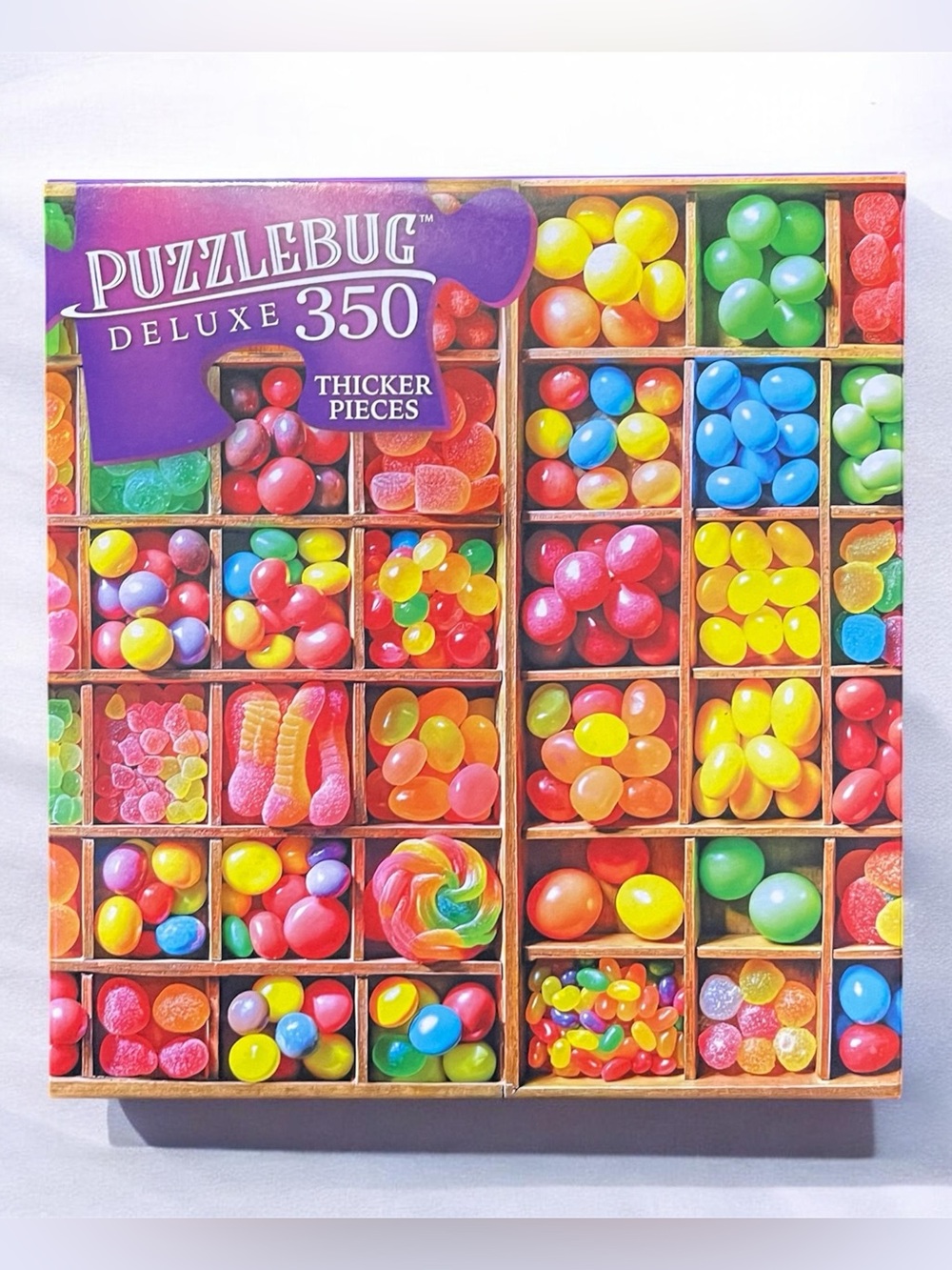 🧩 Puzzlebug 350-Piece Jolly Candy Puzzle